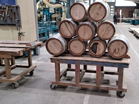 Blick in die Werkstatt von Fass Eder