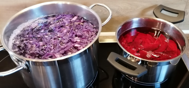 Rotkohl &amp; Rote Beete