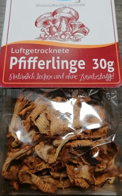 Pfifferlinge für Umami Aroma