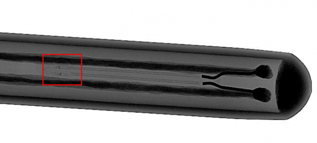 Pt100 wirewound mit Verwerfungen