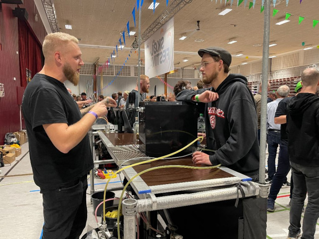 Bei fast jedem Stand, war auch der Brauer oder Braumeister dabei. So gab es reichlich Gelegenheit zu intensiven und sehr fachkundigen Gesprächen.