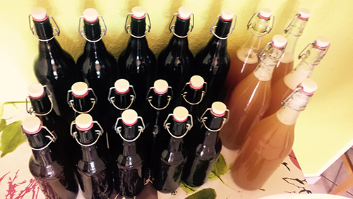 Fertig abgefüllt: 15 Liter