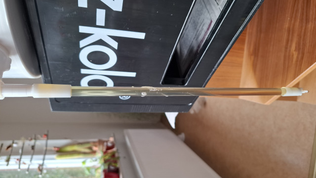 Farbe war passend zu Schüttung