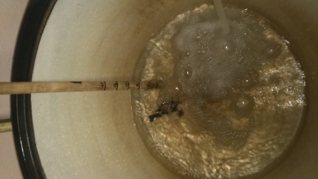 Wasser wird eingelassen