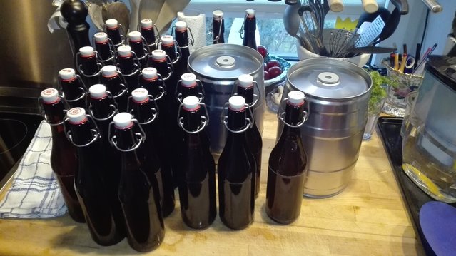 Meine Ausbeute 21l Pils