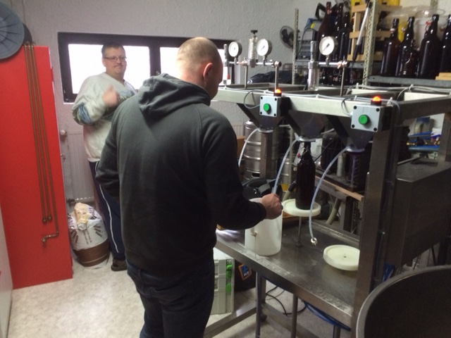 Bernd war auch fleissig! schraub-schraub..