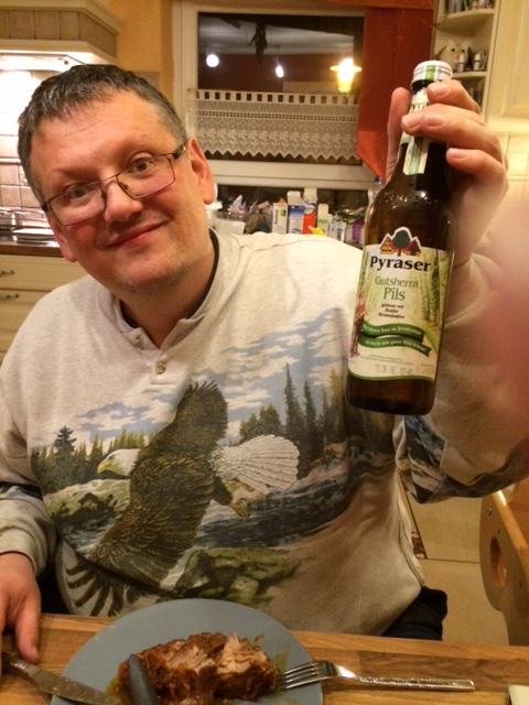 Das wohlverdientes Feierabendbier