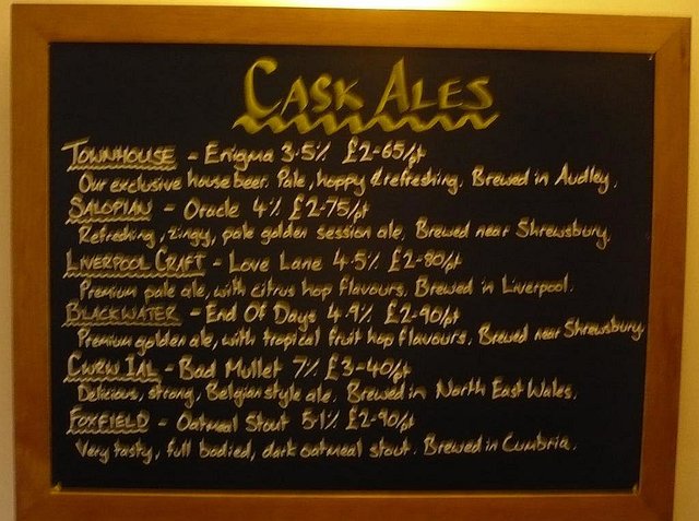 Cask Ale Angebot des Tages