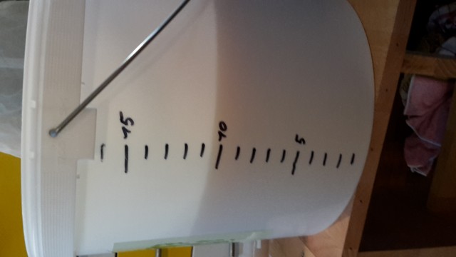 Mittlerweile sind es knapp 11l mit 13,6°P