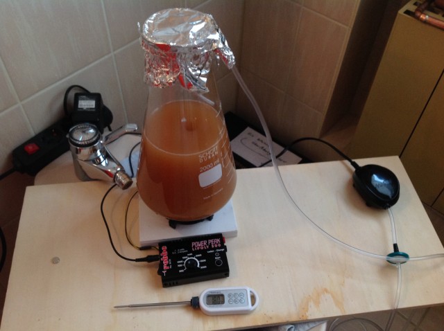 1-Hefe.JPG (668.37 KiB) 9065 mal betrachtet Hefestarter mit Gutmann-Hefe gestrippt.