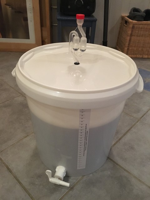 fertig! 21l Bier!