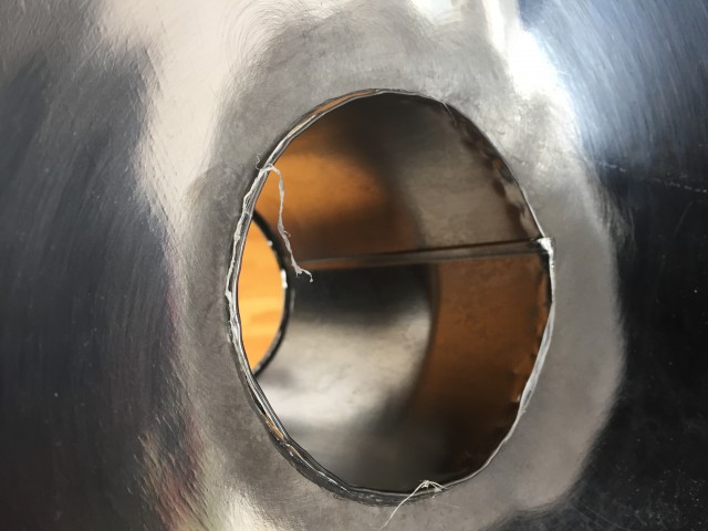 Haube Innenansicht