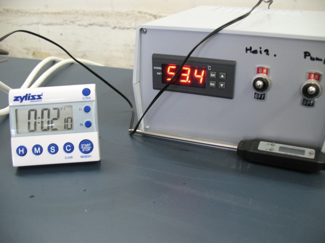 Temperatur und Zeitüberwachung