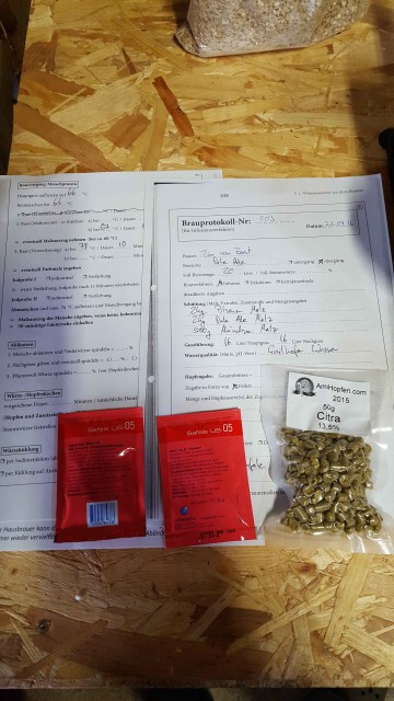 Braudoku, Hopfen und Hefe