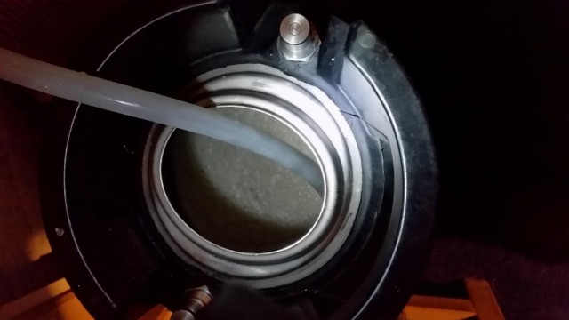 und so geht das Jungbier mit Extrakt ins NC-Keg