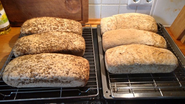 ... und so nach dem Backen.