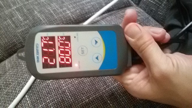 Here we have one step, 80°C for 1 minute, AT=1