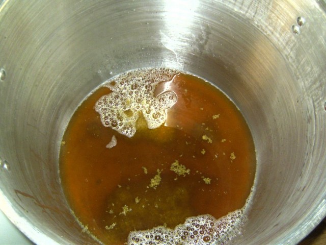 Argentinischer Cascade Hopfen in der Vorderwürze