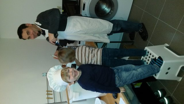 Am Anfang waren auch meine beiden Jungs mit dabei