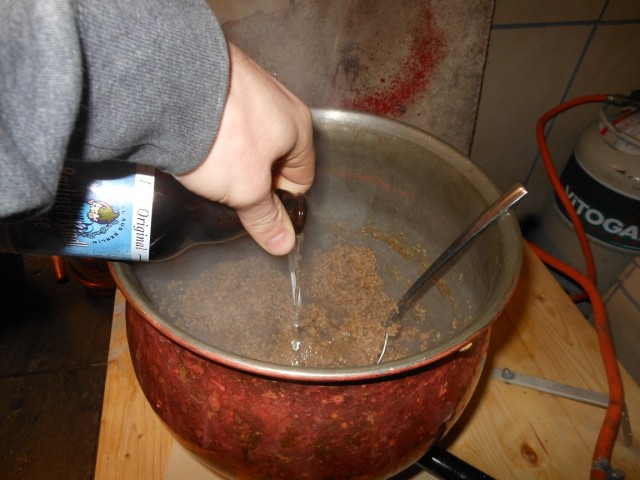 Beimpfung der Vormaische