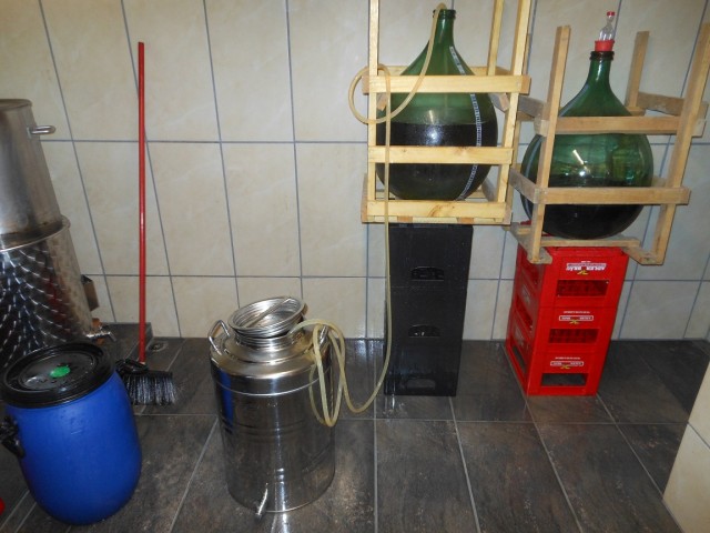 Abfüllpuffertank befüllen