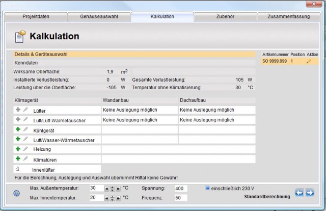 105W ohne Isolation