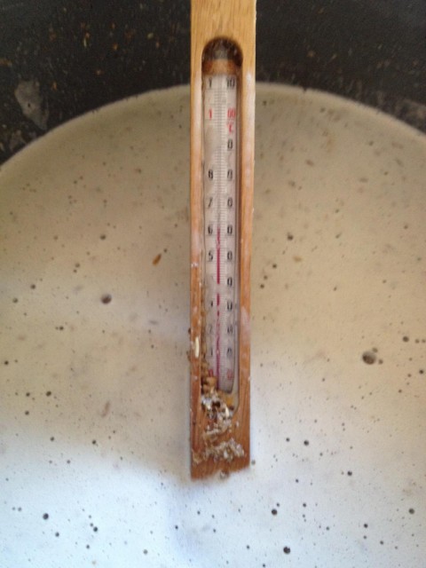 Eingemaischt bei 66° C