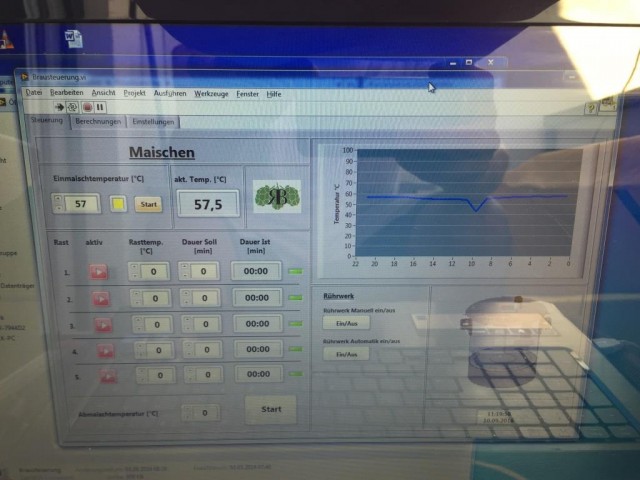 Meine selbstgeschriebene Brausoftware (mit LabVIEW)