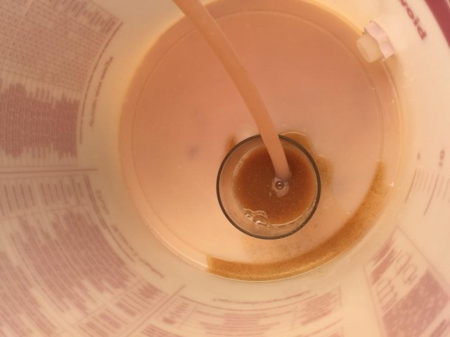 Vorlauf beim Läutern