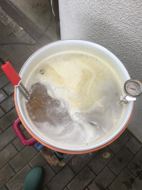 Der Tauchsieder hat ordentlich Bums.