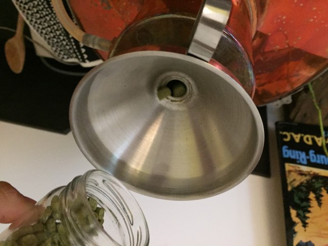Aromahopfengabe