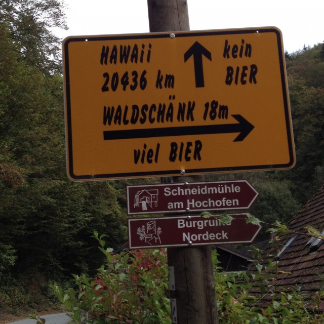 Hawaii vs. Waldschänke