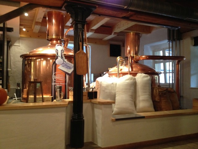 Malz im Brauhaus