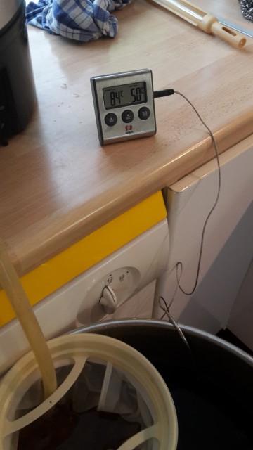Ein bisschen zu warm für die Spindel.