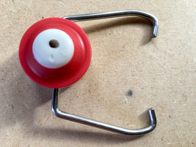 Flaschenmanometer kurz von Zusammenbau