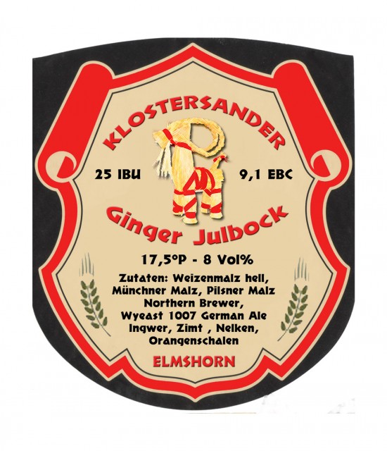 Ginger Julbock