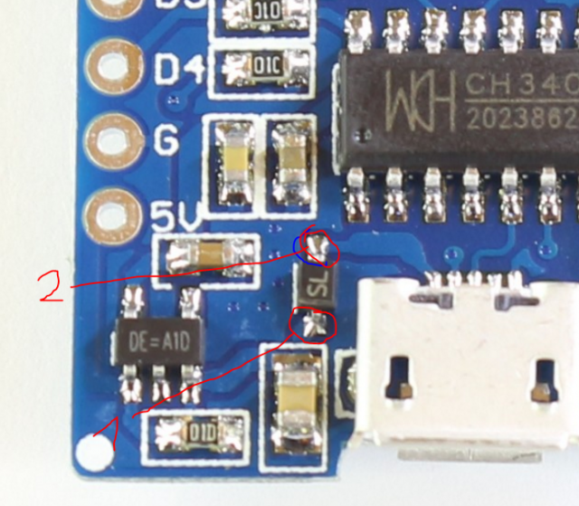 Wemos Eingangsdiode?