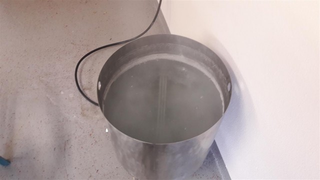 70 Liter Wasserkocher für Nachguß mit 10 KW