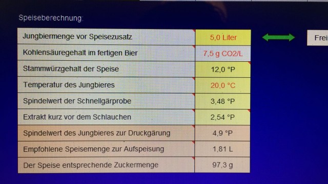 Berechnung 5Liter-Fass