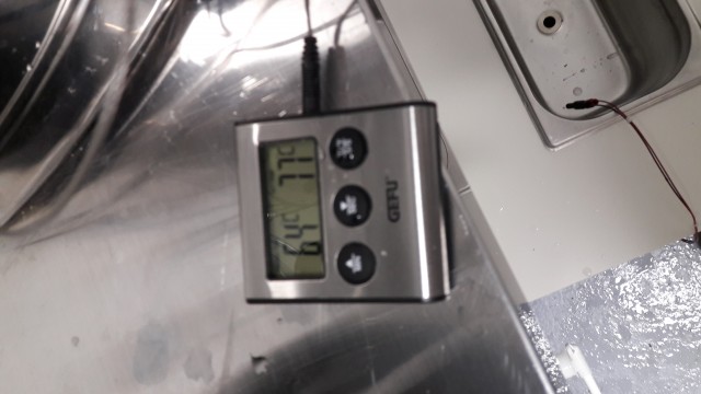 64 grad zieltemperatur, 80 Minuten,...