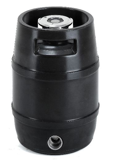 5 Liter Fass, jedoch oben mit KEG Fitting