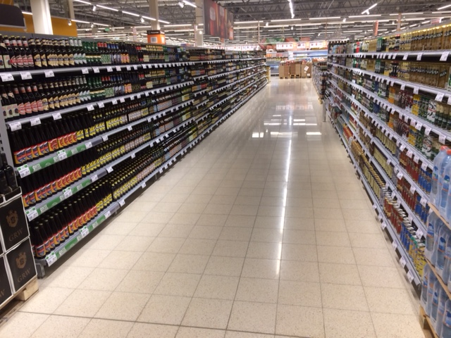 ..die Biermeile..hier lässt sich schon ein bissel verweilen...