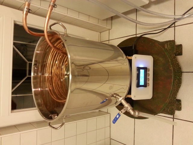 Cooldown mit Wasserkühler
