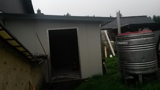 fertig mit Tür