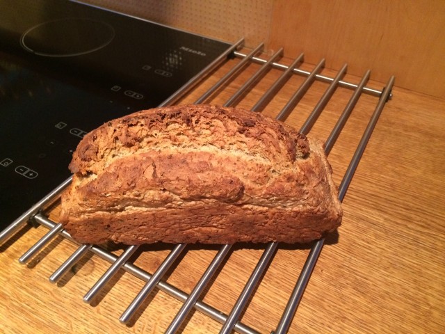 Das Treberbrot durfte auch nicht fehlen ......