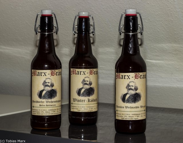Selektion der Biere