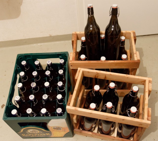 23 Liter abgefülltes Jungbier