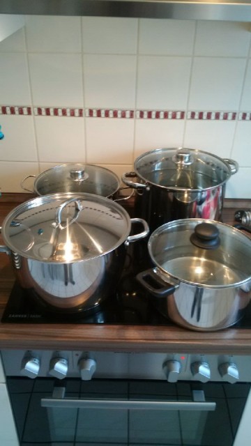 Nachguss wird vorbereitet