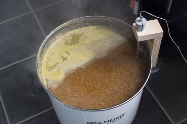 Schon einiges verdampft