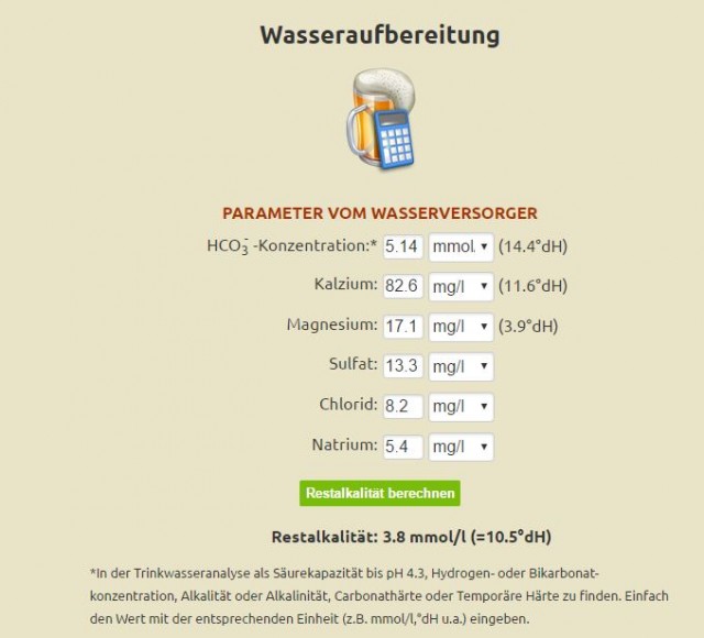 Wasseraufbereitung